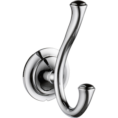 Delta Linden Chrome BASICS Bathroom Accessory Set Includes: 24" Towel Bar, Toilet Paper Holder, and Robe Hook D10100AP