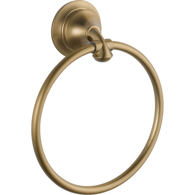 Delta Linden Champagne Bronze STANDARD Bathroom Accessory Set Includes: 24" Towel Bar, Toilet Paper Holder, Robe Hook, and Towel Ring D10103AP