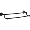 Delta Cassidy Venetian Bronze DELUXE Accessory Set: 24" Towel Bar, Paper Holder, Towel Ring, Robe Hook, Tank Lever, & 24" Double Towel Bar D10030AP