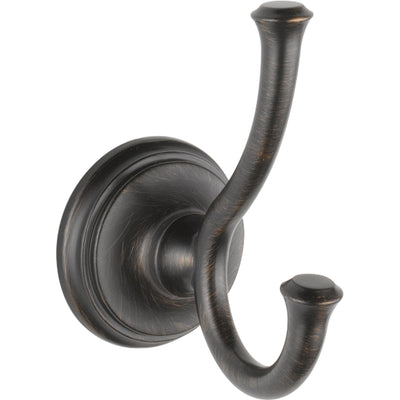 Delta Cassidy Venetian Bronze BASICS Bathroom Accessory Set Includes: 24" Towel Bar, Toilet Paper Holder, and Robe Hook D10028AP