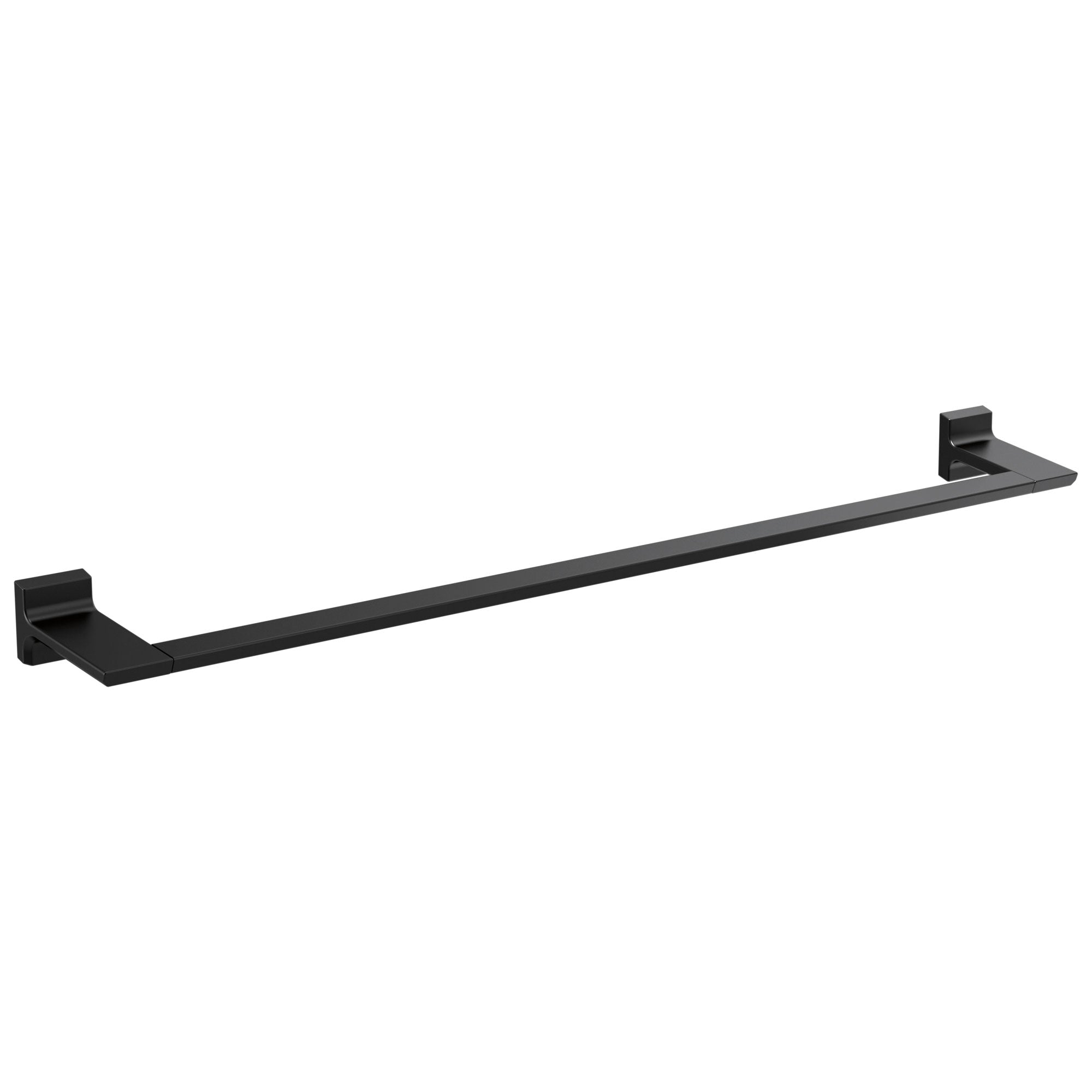 Delta Pivotal Matte Black Finish 30" Single Towel Bar D79930BL