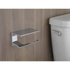 Delta Pivotal Chrome Finish Toilet Tissue Paper Holder with Shelf D79956