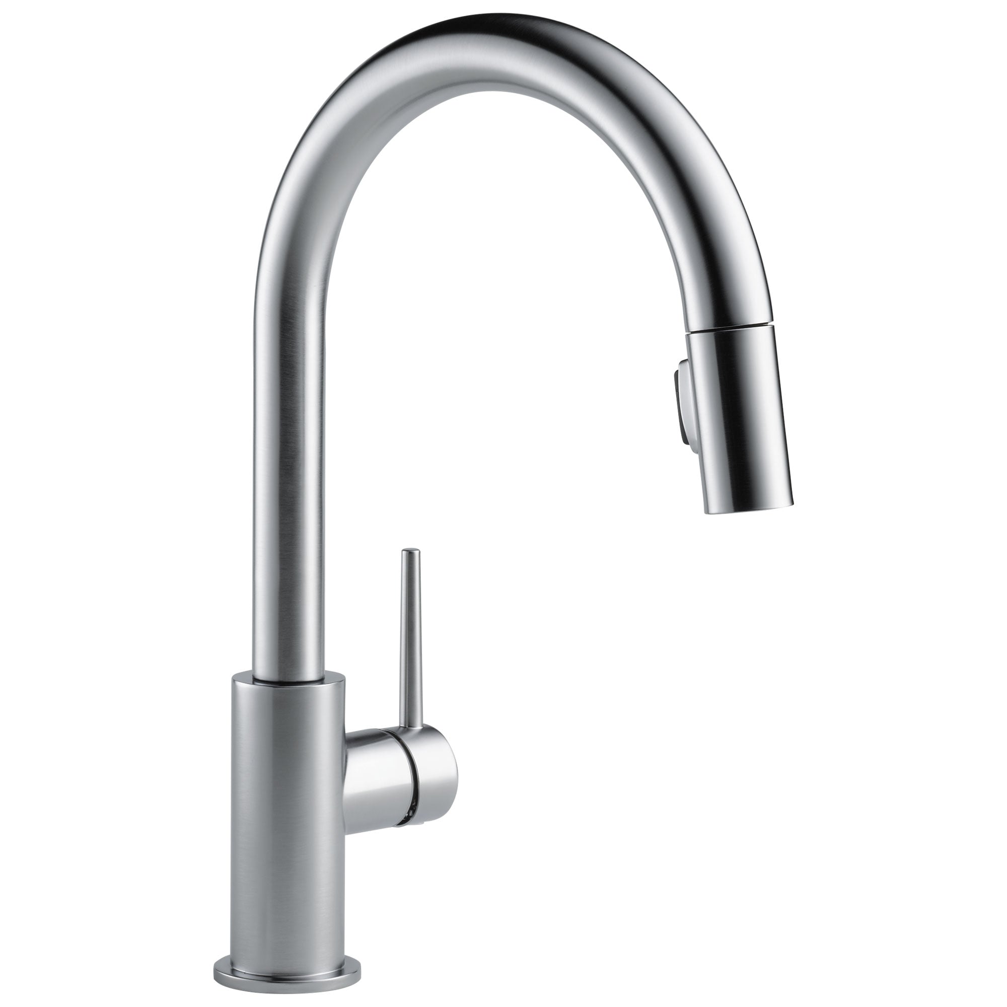 Delta Trinsic Arctic Stainless Steel Finish Single Handle Pull-Down Kitchen Limited Swivel D9159ARLSDST