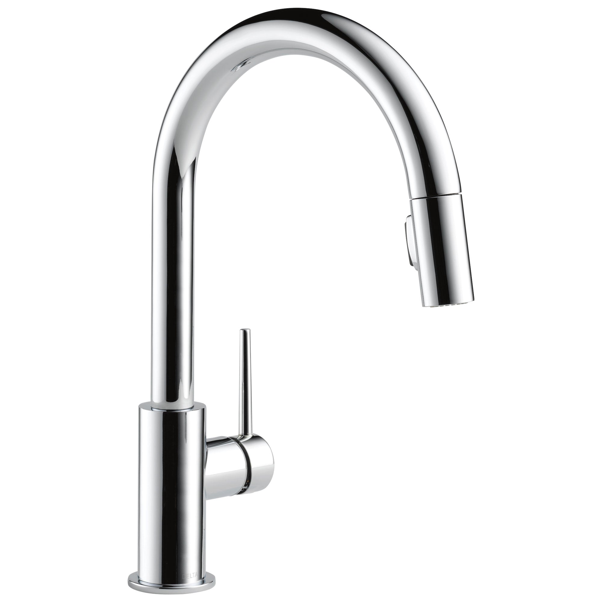 Delta Trinsic Chrome Finish Single Handle Pull-Down Kitchen Limited Swivel D9159LSDST