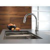 Delta Trinsic Chrome Finish Single Handle Pull-Down Kitchen Limited Swivel D9159LSDST