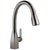 Delta Mateo Black Stainless Steel Finish Single Handle Pull-Down Kitchen Faucet with ShieldSpray Technology D9183KSDST