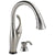 Delta Addison Collection Stainless Steel Finish One Handle Pull-Down Electronic Kitchen Sink Faucet with Touch2O Technology and Soap Dispenser 651339