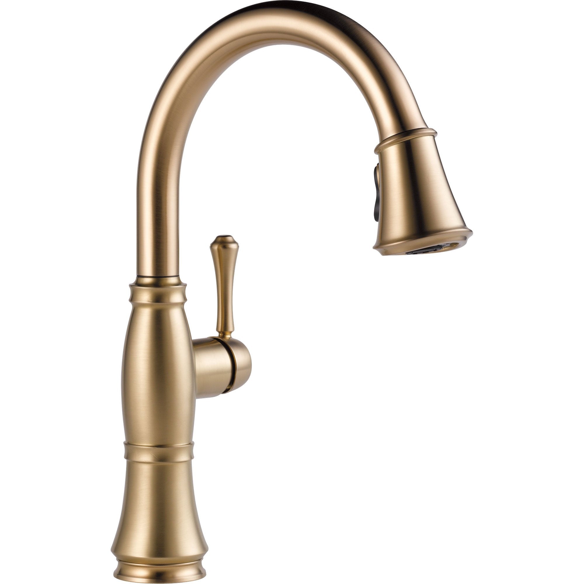 Delta Cassidy Champagne Bronze Finish Pull-Down Sprayer Kitchen Faucet 579590