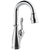 Delta Leland Collection Chrome Finish Single Handle One Hole Swivel Spout Pull-Down Bar / Prep Faucet D9678DST