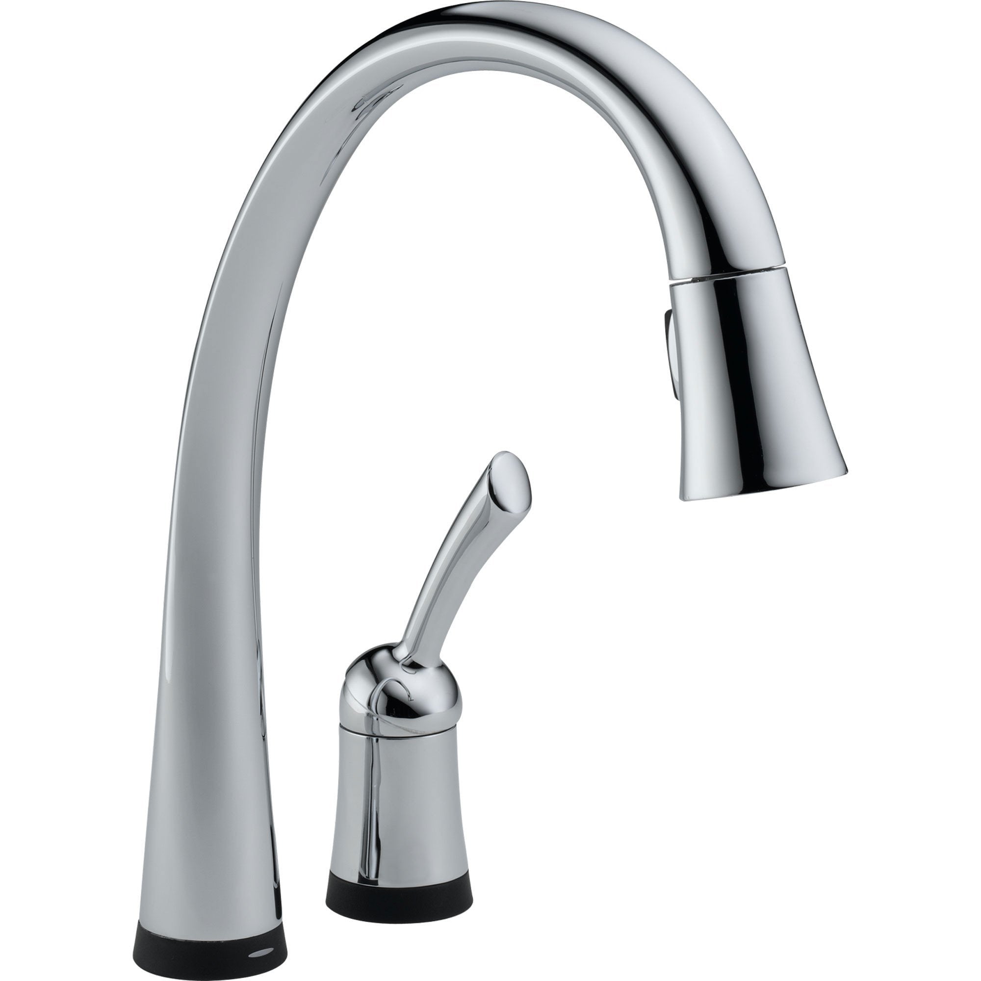 Delta Pilar Touch2O Chrome Finish Pull-Down Sprayer Kitchen Faucet 460696