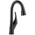 Delta Esque Collection Matte Black Finish Single Handle Electronic Modern Pull-down Bar/Prep Faucet with Touch2O D9981TBLDST