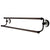 Bathroom Accessories Oil Rubbed Bronze 24" Double Dual Towel Bar Rack BA1113ORB