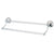 Bathroom Accessories Chrome 24" Double Towel Bar Dual Towel Rack BA1163C