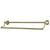 Bathroom Accessories Vintage Brass 24" Double Towel Bar Dual Towel Rack BA1753AB