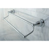 Bathroom Accessories Chrome 24" Double Towel Bar Dual Towel Rack BA1753C