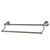 Bathroom Accessories Satin Nickel 24" Double Towel Bar Dual Towel Rack BA1753SN