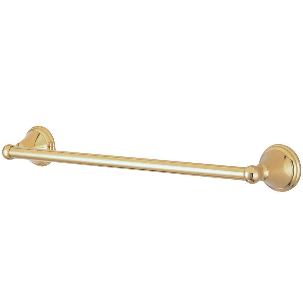 Kingston Brass Silver Sage Polished Brass 24" Towel Bar Rack BA2971PB