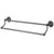 Kingston Silver Sage Oil Rubbed Bronze 24" Dual Double Towel Bar Rack BA2973ORB