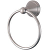 Kingston Brass Silver Sage Satin Nickel 6" Hand Towel Ring Rack BA2974SN