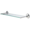 Kingston Brass Tempered Bathroom Glass Shelves Chrome Glass Shelf BA319C