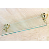 Kingston Tempered Bathroom Glass Shelves Polished Brass Glass Shelf BA3969PB