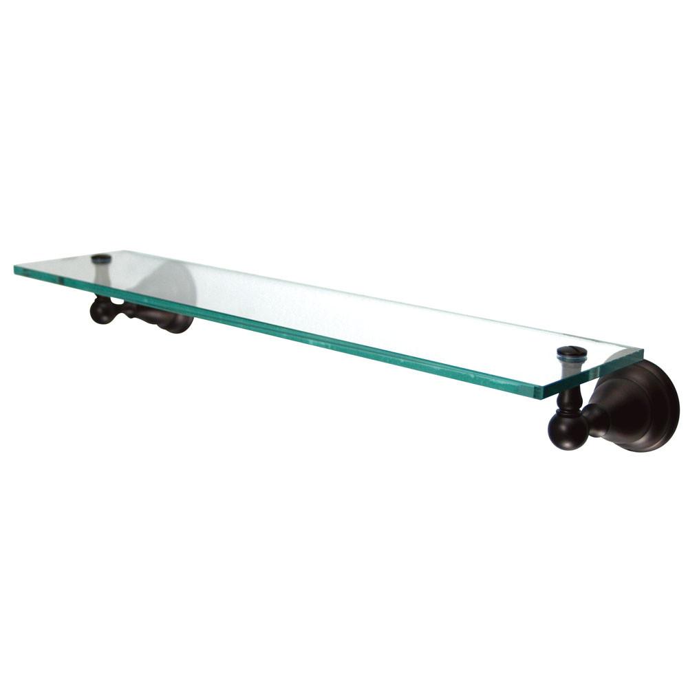 Kingston Tempered Bathroom Oil Rubbed Bronze Glass Shelf BA5569ORB