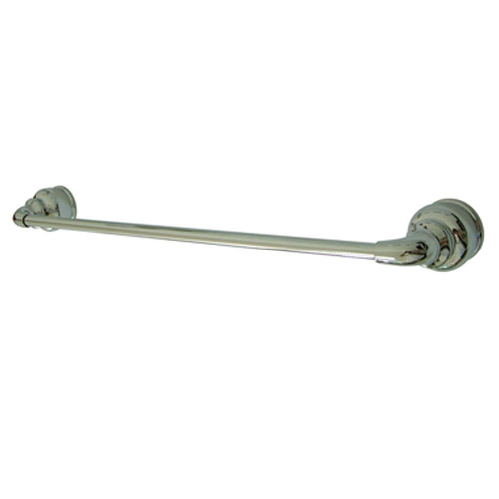 Kingston Brass Chrome Magellan 24" towel rack single towel bar BA601C