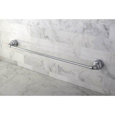 Kingston Brass Chrome Magellan 24" towel rack single towel bar BA601C