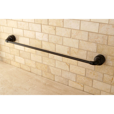 Kingston Oil Rubbed Bronze Magellan 24" towel rack single towel bar BA601ORB