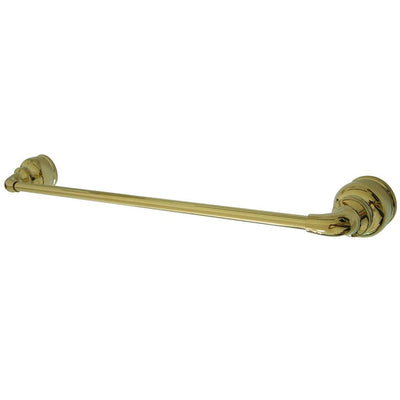 Kingston Brass Polished Brass Magellan 24" towel rack single towel bar BA601PB