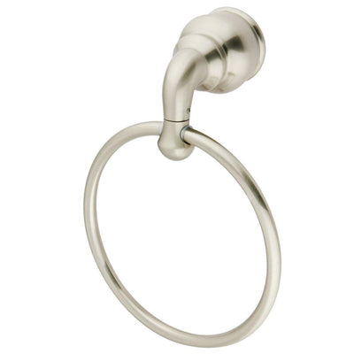 Kingston Brass Satin Nickel Magellan 6" towel rack hand towel ring BA604SN