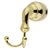 Kingston Brass Polished Brass Magellan wall mounted robe or towel hook BA607PB