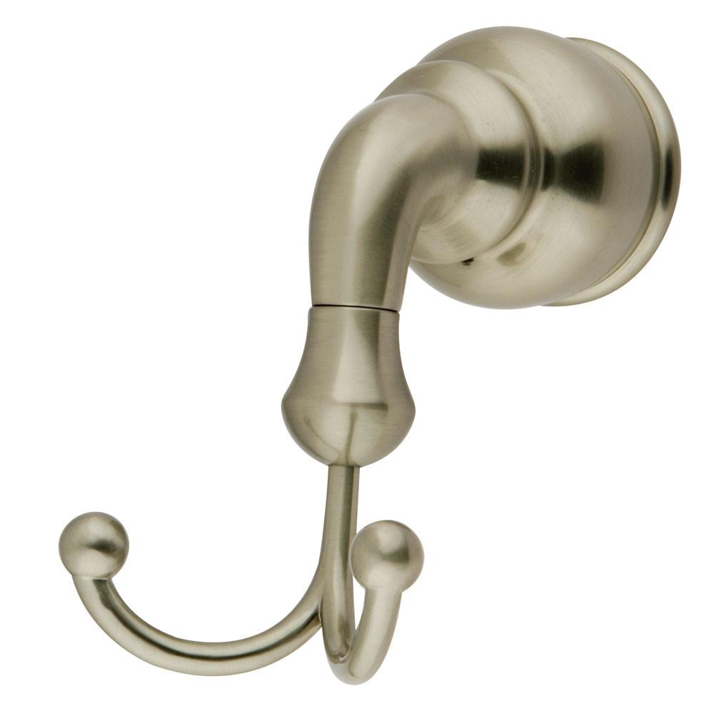 Kingston Brass Satin Nickel Magellan wall mounted robe or towel hook BA607SN