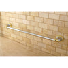 Kingston Chrome/Polished Brass Magellan ii 24" single towel bar rack BA621CPB