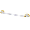 Kingston Chrome/Polished Brass Magellan ii 18" single towel bar BA622CPB