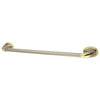 Kingston Satin Nickel/Polished Brass Magellan ii 18" single towel bar BA622SNPB