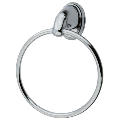 Kingston Brass Chrome Magellan ii 6" towel rack hand towel ring BA624C