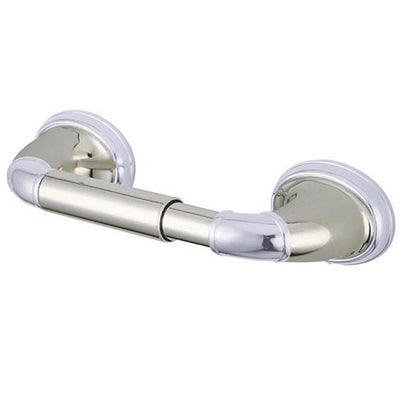 Kingston Satin Nickel/Chrome Magellan ii toilet tissue paper holder BA628SNCP