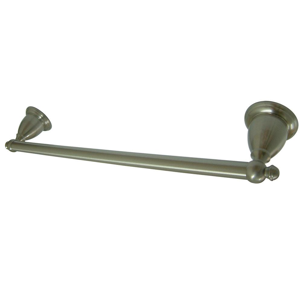 Kingston Brass Satin Nickel English Vintage 18" Single Towel Bar BA7972SN