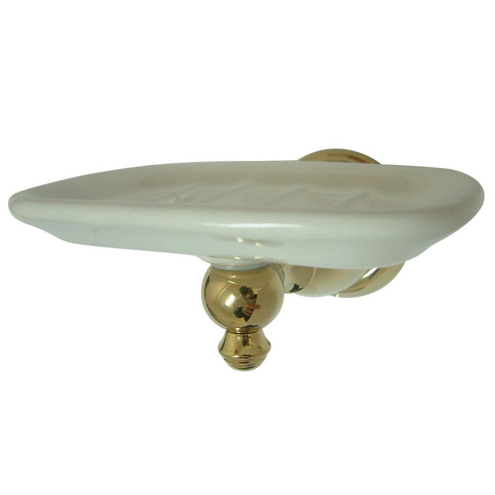 Kingston Brass Polished Brass English Vintage Wall Mounted Soap Dish BA7975PB