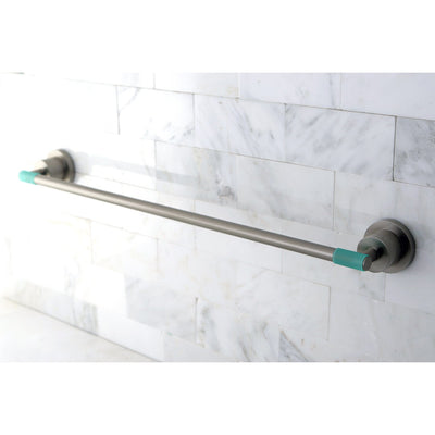 Kingston Green Eden Satin Nickel Bathroom Accessory: 24" Towel Bar BA8211SNDGL