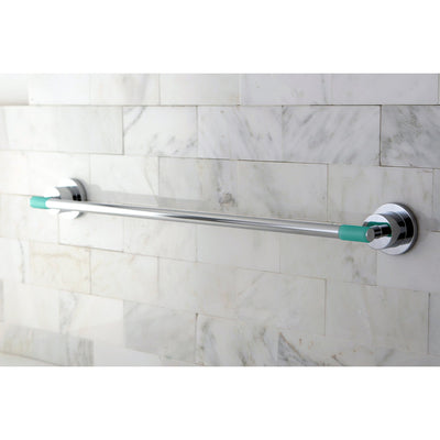 Kingston Brass Green Eden Chrome Bathroom Accessory: 18" Towel Bar BA8212CDGL