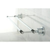 Bathroom Accessories Chrome 24" Double Towel Bar Dual Towel Rack BA8213CDKL