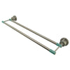 Kingston Green Eden Satin Nickel 24" Double Towel Bar BA8213SNDGL