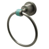 Kingston Green Eden Satin Nickel 6" Hand Towel Ring BA8214SNDGL