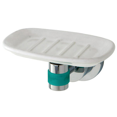 Kingston Brass Green Eden Chrome Bathroom Accessory: Soap Dish BA8215CDGL