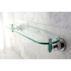 Kingston Brass Green Eden Chrome Bathroom Accessory: 20" Glass Shelf BA8219CDGL