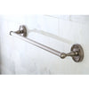 Kingston Brass Satin Nickel Georgian 18" single towel rack bar BA9312SN