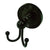 Kingston Oil Rubbed Bronze Georgian wall mounted robe / towel hook BA9317ORB