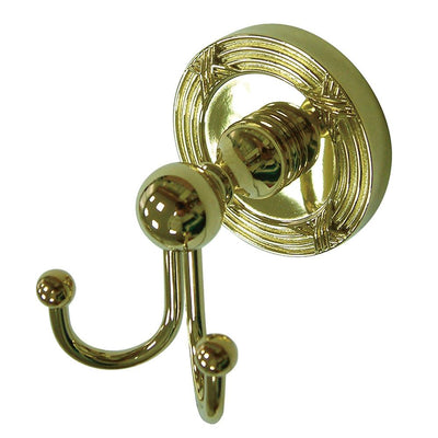 Kingston Brass Polished Brass Georgian wall mounted robe / towel hook BA9317PB